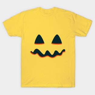 Scary Halloween Pumpkin T-Shirt